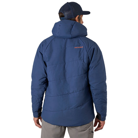 Grundens Men's Turbulence Insulated Hoodie Navy Strength Image 06