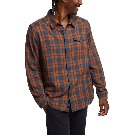 Howler Brothers La Grange Lightweight Flannel Cohen Plaid : Stargazer Image 03