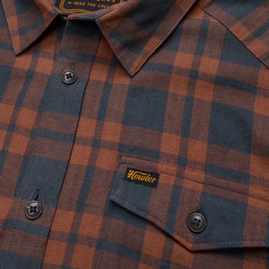Howler Brothers La Grange Lightweight Flannel Cohen Plaid : Stargazer Image 05