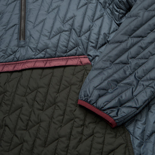 Howler Brothers Voltage Quilted Pullover Winter Sky Image 05