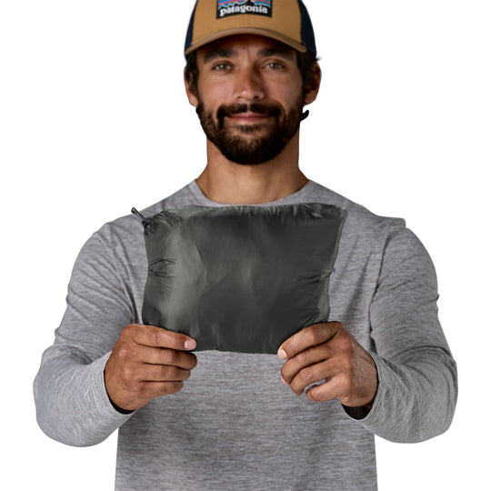 Patagonia Men's Nano Puff Fitz Roy Trout Hoody Forge Grey Image 08