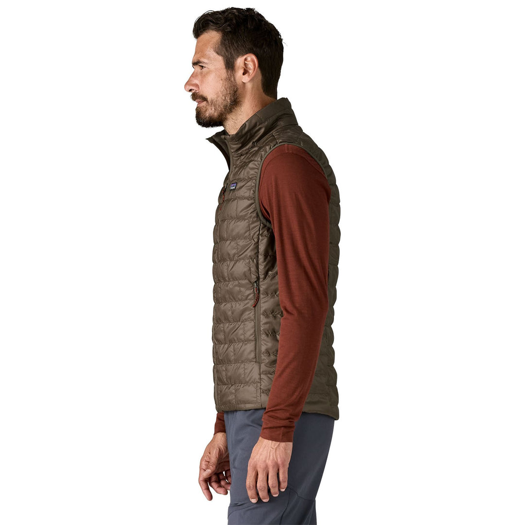 Patagonia Men's Nano Puff Vest Marlow Brown Image 04