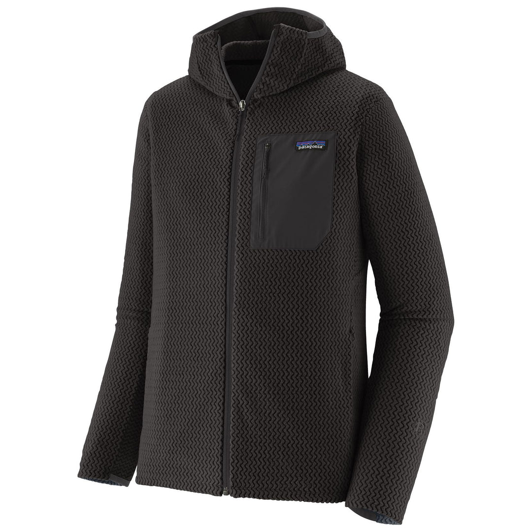 Patagonia Men's R1 Air Full-Zip Hoody Black Image 01