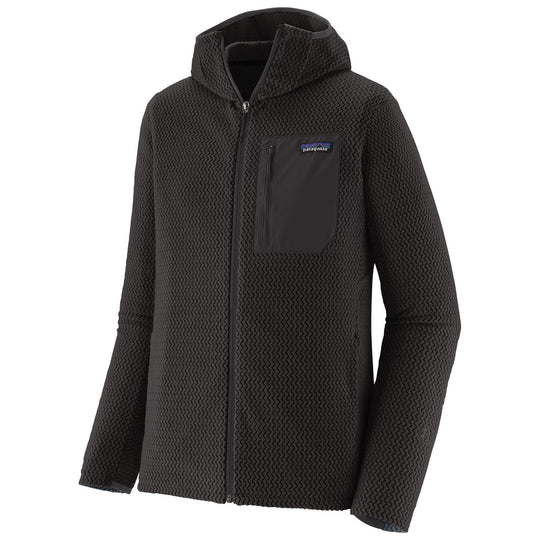 Patagonia Men's R1 Air Full-Zip Hoody Black Image 01