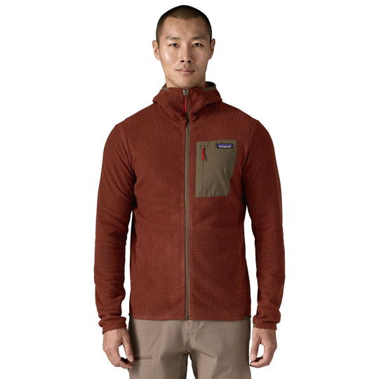 Patagonia Men's R1 Air Full-Zip Hoody Dried Vanilla Image 03
