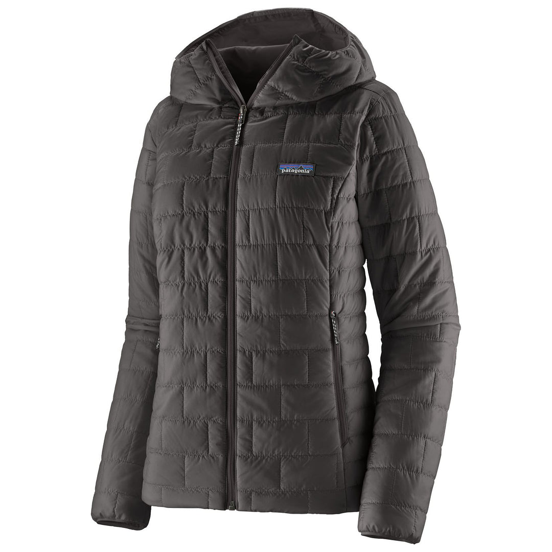 Patagonia Women's Nano Puff Hoody Black Image 01
