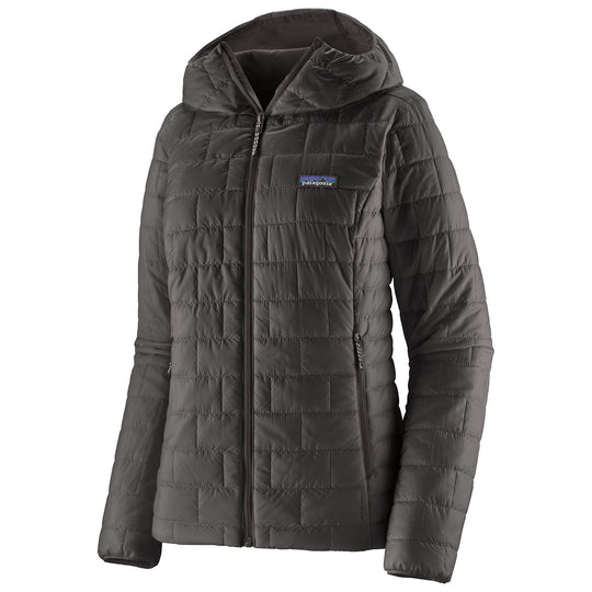 Patagonia Women's Nano Puff Hoody Black Image 01