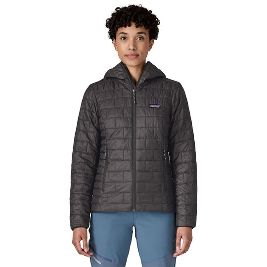 Patagonia Women's Nano Puff Hoody Black Image 03