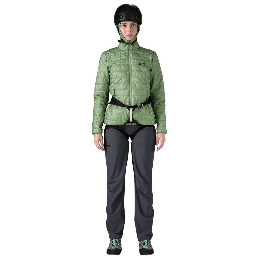 Patagonia Women's Nano Puff Hoody Ellwood Green Image 02