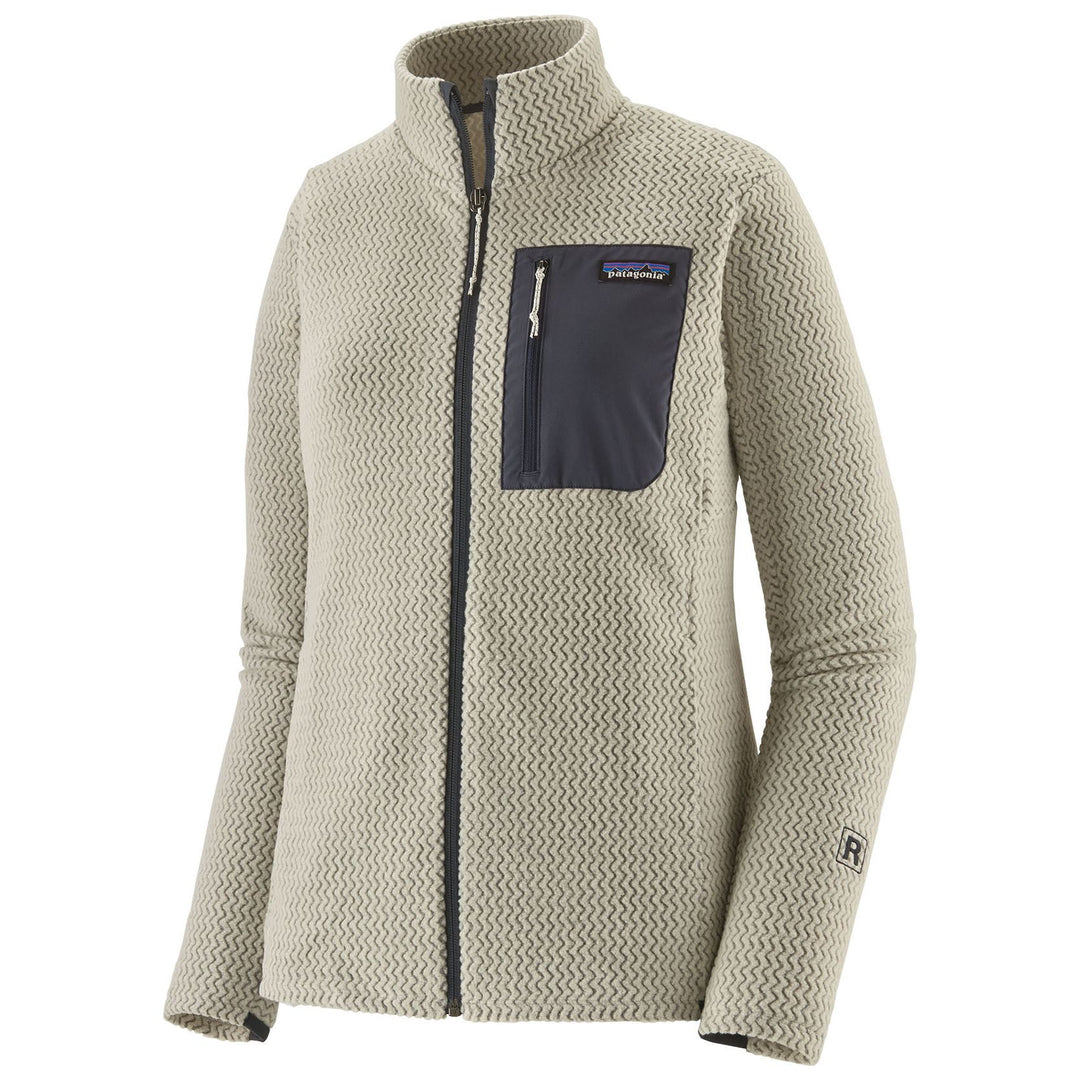 Patagonia Women's R1 Air Jacket Wool White Image 01