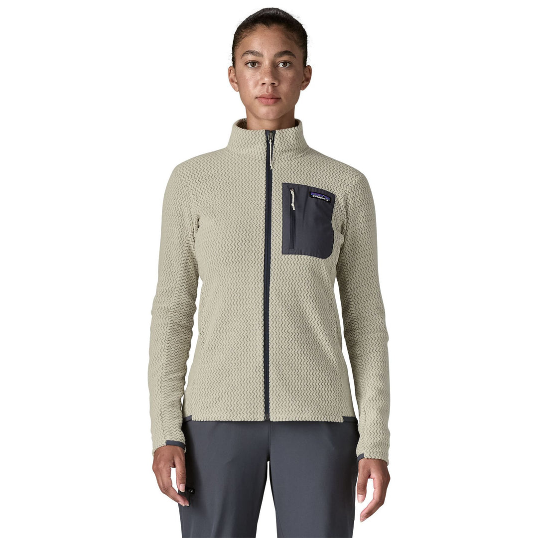 Patagonia Women's R1 Air Jacket Wool White Image 03