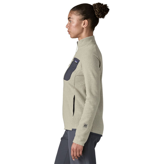Patagonia Women's R1 Air Jacket Wool White Image 04