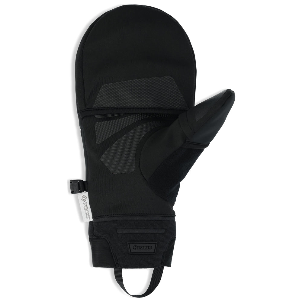 Simms WINDSTOPPER Foldover Mitt Black Image 02
