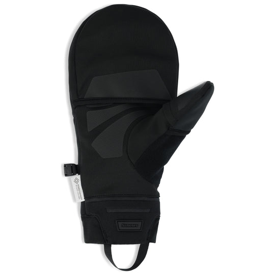 Simms WINDSTOPPER Foldover Mitt Black Image 02