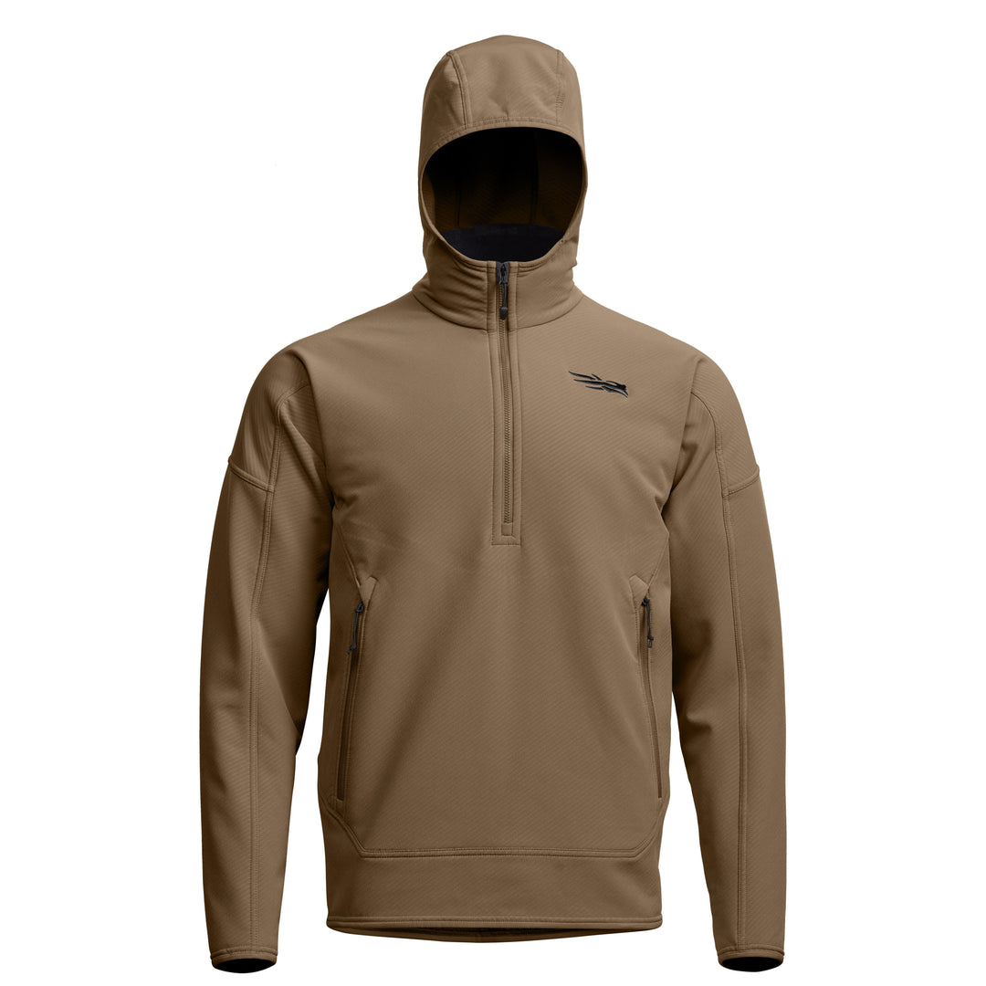 Sitka Alpha Fleece Hoodie Coyote Image 01
