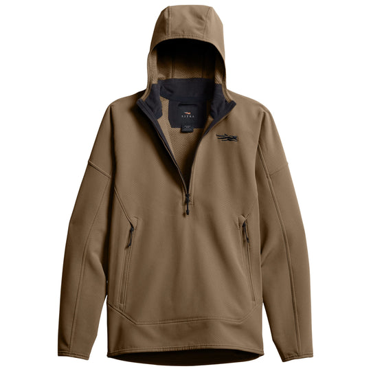 Sitka Alpha Fleece Hoodie Coyote Image 03