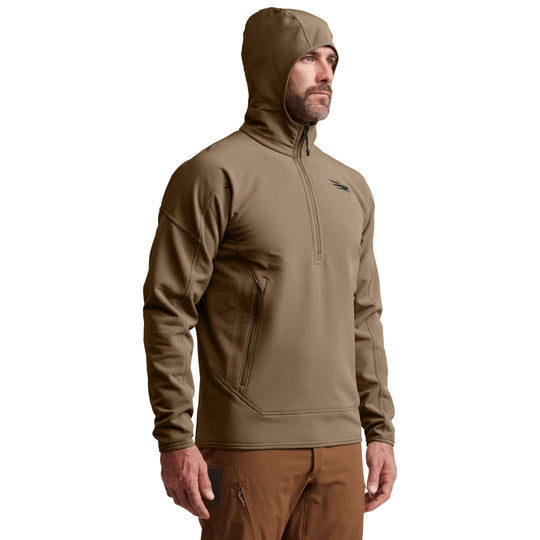 Sitka Alpha Fleece Hoodie Coyote Image 04