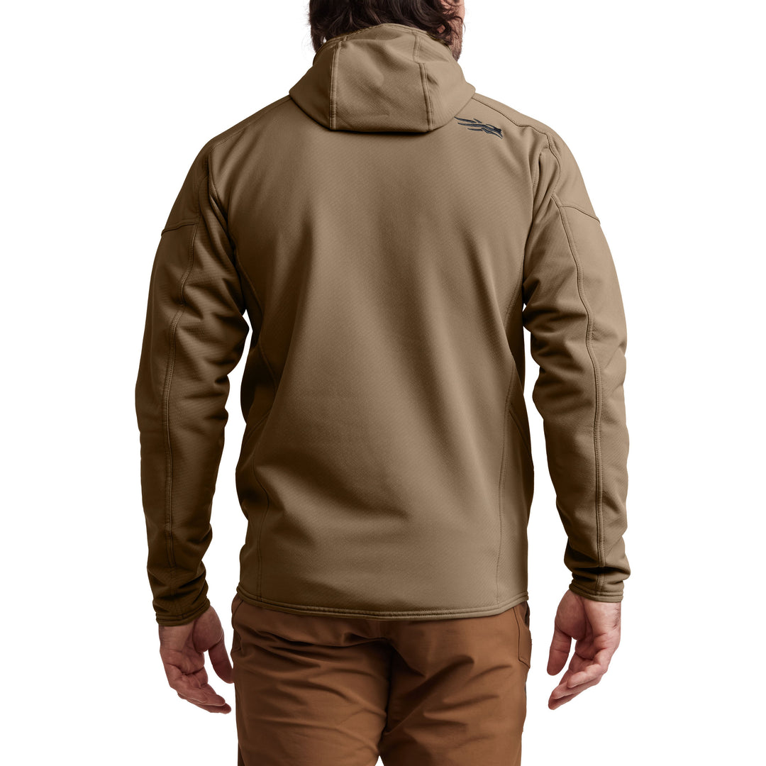 Sitka Alpha Fleece Hoodie Coyote Image 06