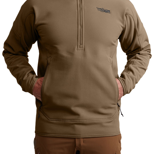 Sitka Alpha Fleece Hoodie Coyote Image 08