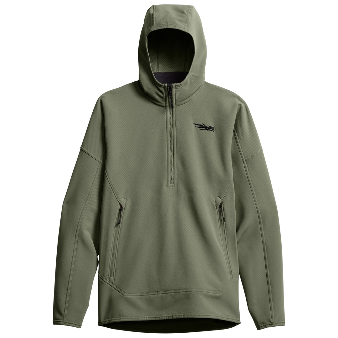 Sitka Alpha Fleece Hoodie Olive Green Image 01