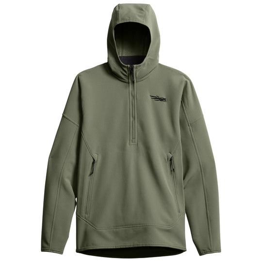 Sitka Alpha Fleece Hoodie Olive Green Image 01