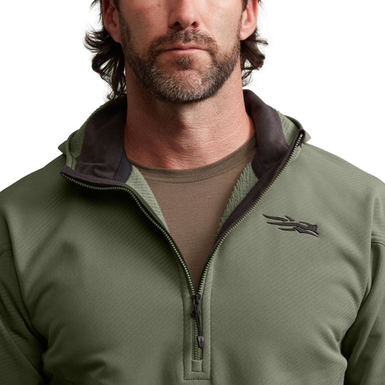 Sitka Alpha Fleece Hoodie Olive Green Image 03