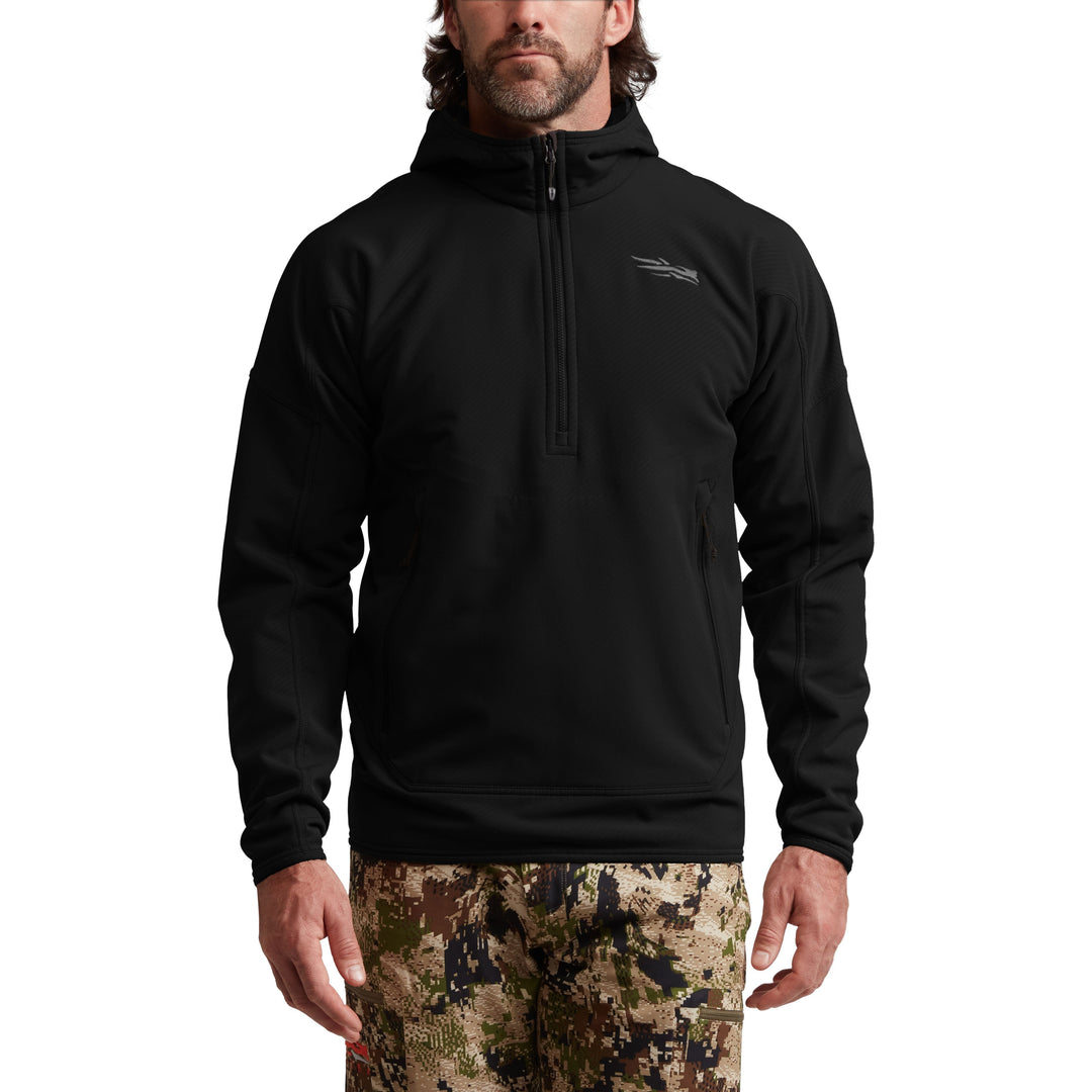 Sitka Alpha Fleece Hoodie Sitka Black Image 05