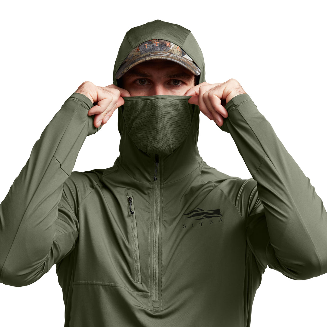 Sitka Equinox Guard Hoodie Olive Green Image 05