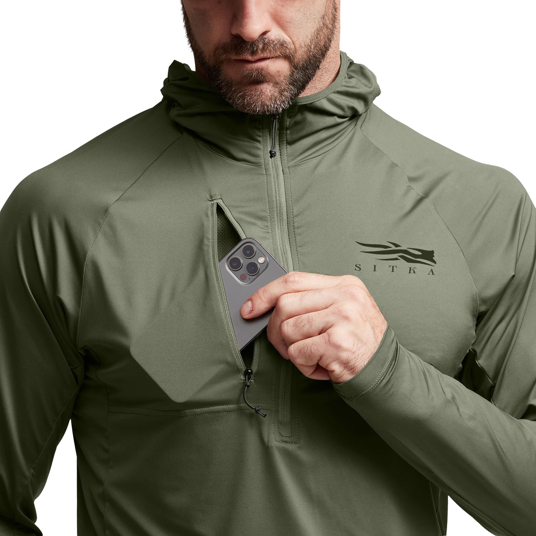 Sitka Equinox Guard Hoodie Olive Green Image 06