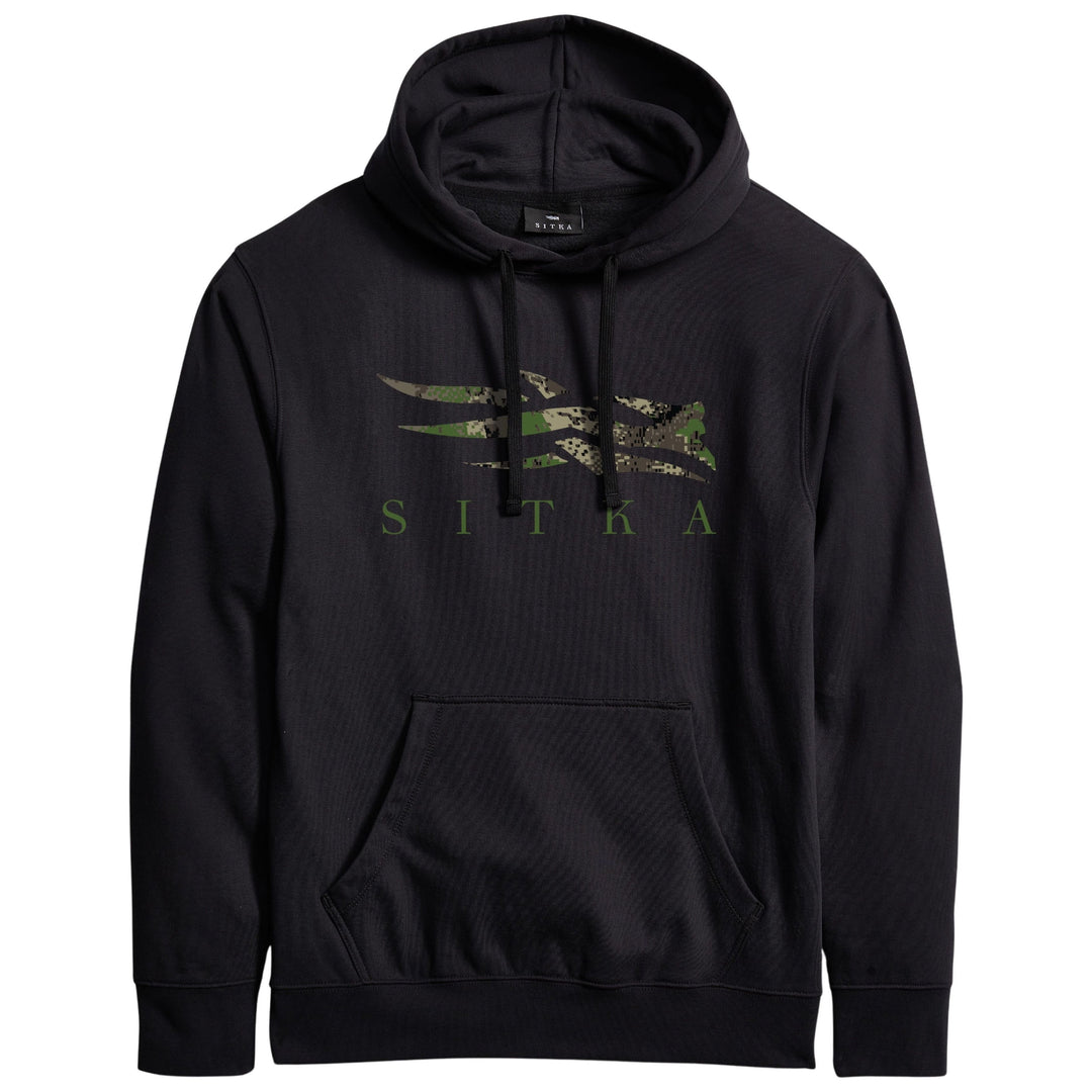 Sitka Icon Optifade Pullover Hoodie Black Cover Image 01