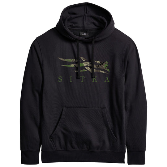 Sitka Icon Optifade Pullover Hoodie Black Cover Image 01