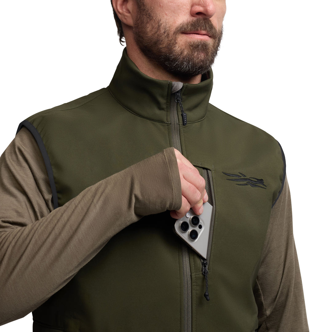Sitka Jetstream Vest Deep Lichen Image 07