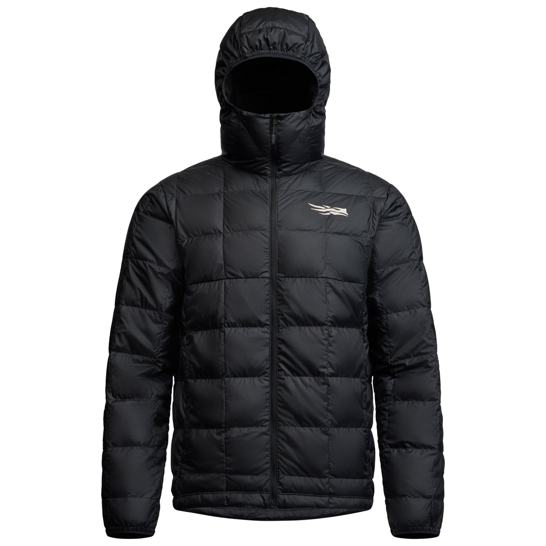Sitka MicroDown Hooded Jacket Sitka Black Image 01