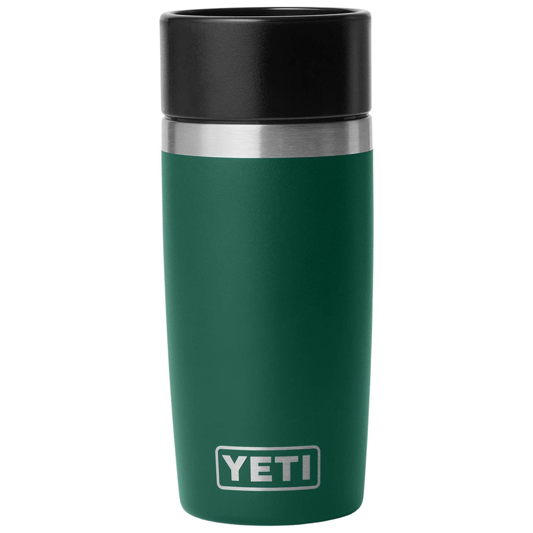 YETI Rambler 12 Oz Travel Bottle Black Forest Green Image 01