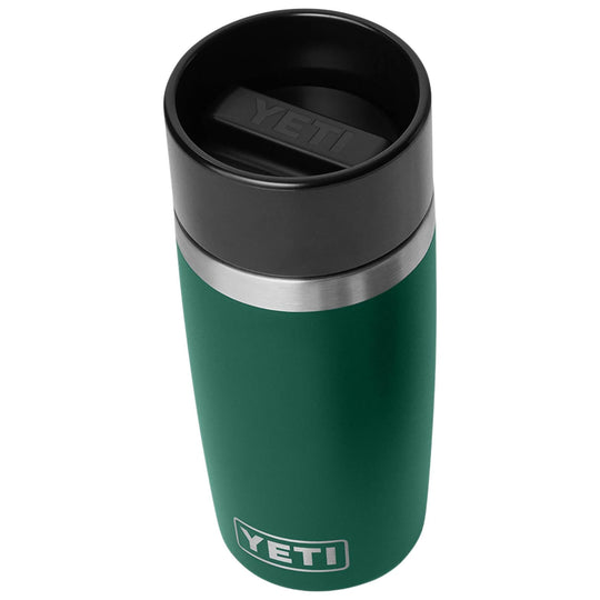YETI Rambler 12 Oz Travel Bottle Black Forest Green Image 03
