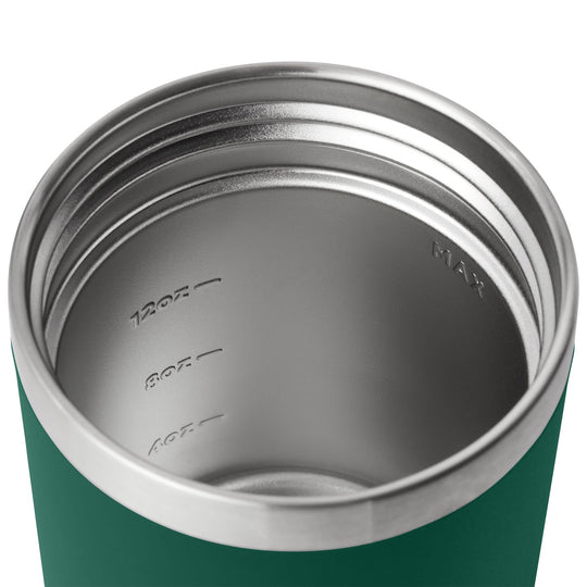 YETI Rambler 16 oz Insulated Food Jar Black Forest Green Image 05