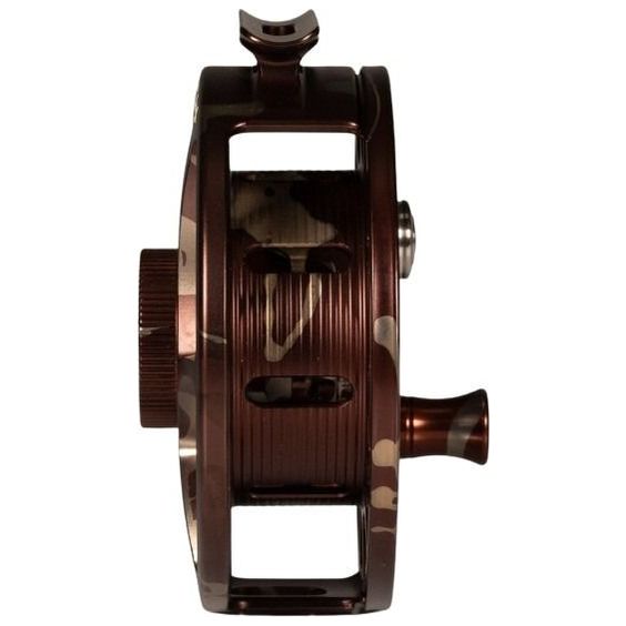 261-hatch-custom-camo-iconic-large-arbor-fly-reel-5-plus Camo / Bone White Image 05