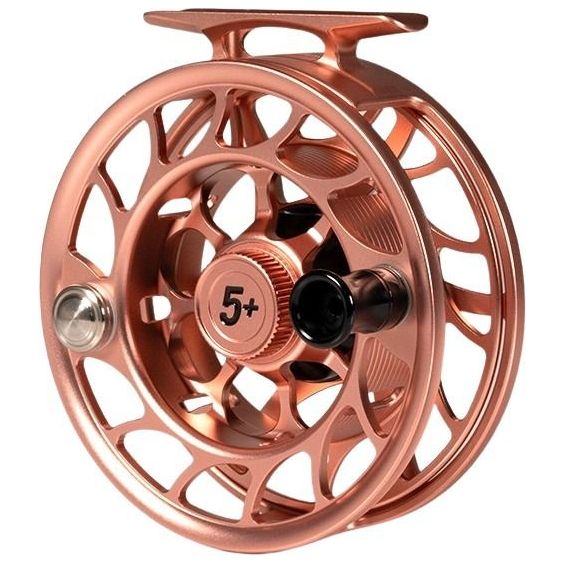 Hatch Custom Penny Dropper Iconic Large Arbor Fly Reel 5 Plus Copper / Black Image 04