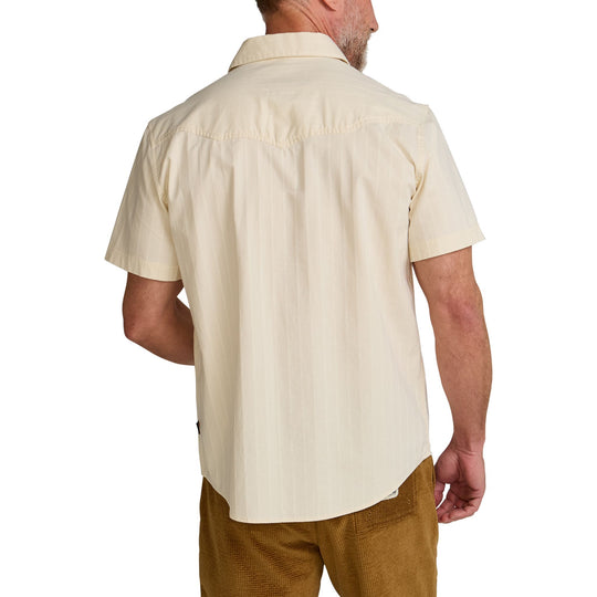 Howler Brothers Crosscut Deluxe Snapshirt Fowl Play : Off White Dobby Image 07
