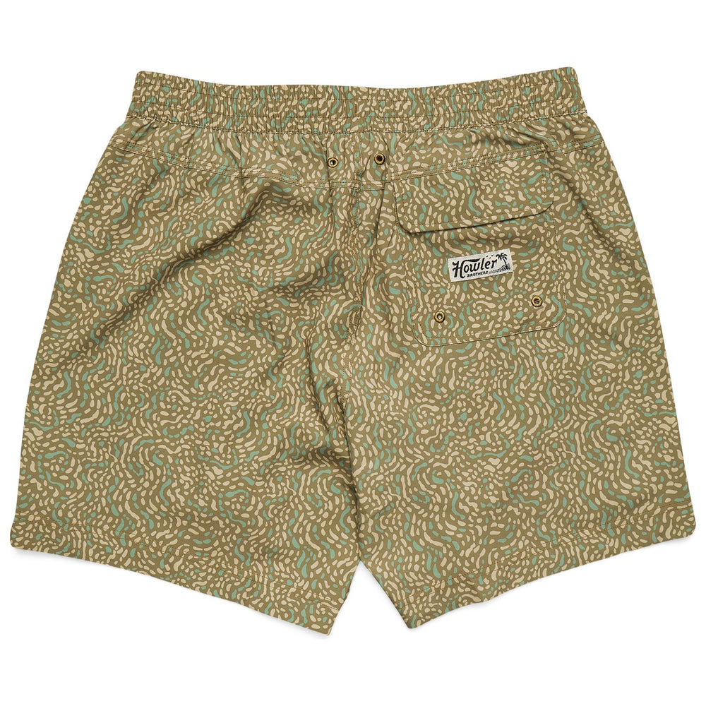 Howler Brothers Deep Set Boardshorts Pond Patterns : Mermaid Image 02