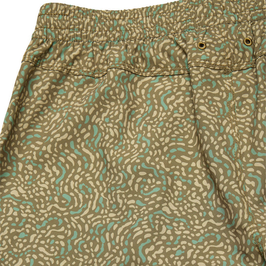 Howler Brothers Deep Set Boardshorts Pond Patterns : Mermaid Image 03