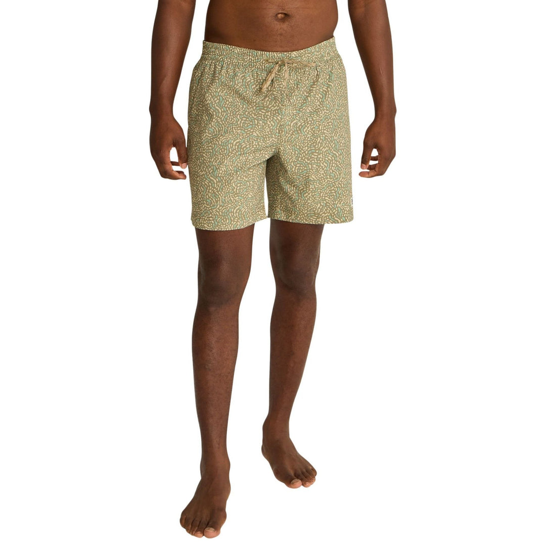 Howler Brothers Deep Set Boardshorts Pond Patterns : Mermaid Image 06