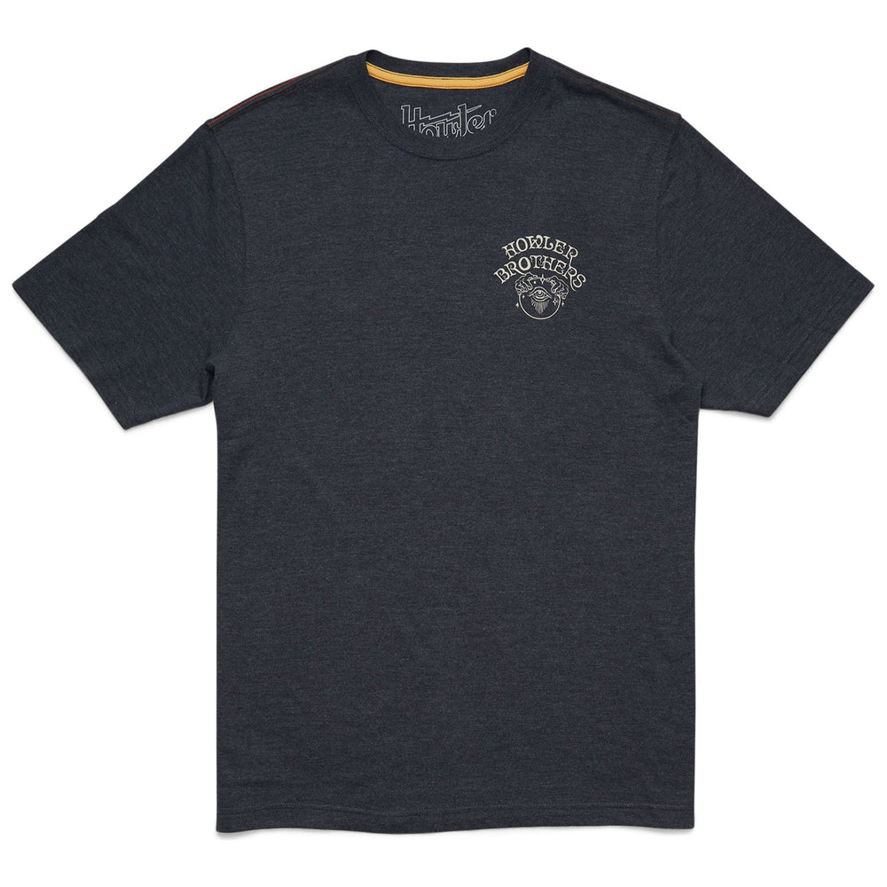 Howler Brothers River Wizard Blended T-Shirt Navy Heather Image 02