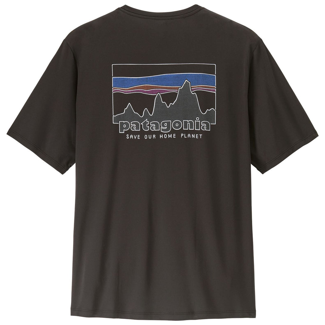 Patagonia Men's Capilene Cool Daily Shirt - '73 Skyline Black Image 01