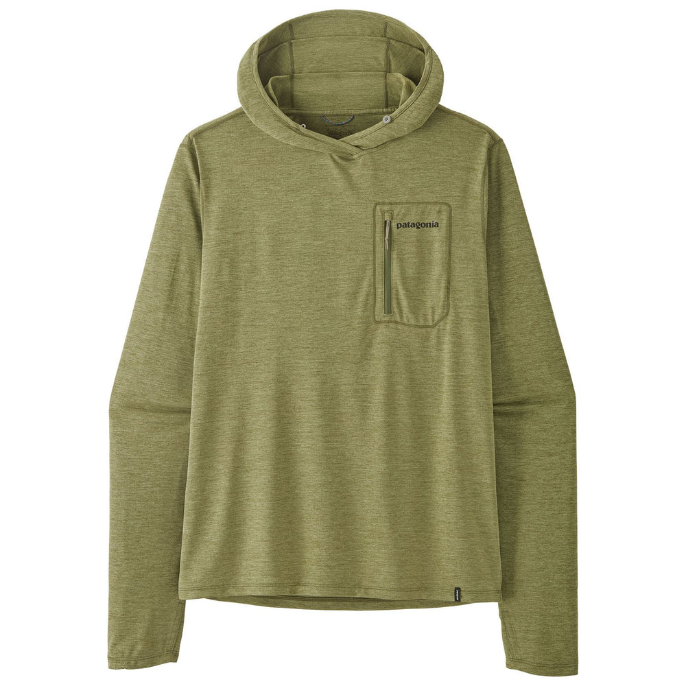Patagonia Men's Capilene Cool Sun Hoody - Fitz Roy Trout Caper Green - Buckhorn Green X-Dye Image 02