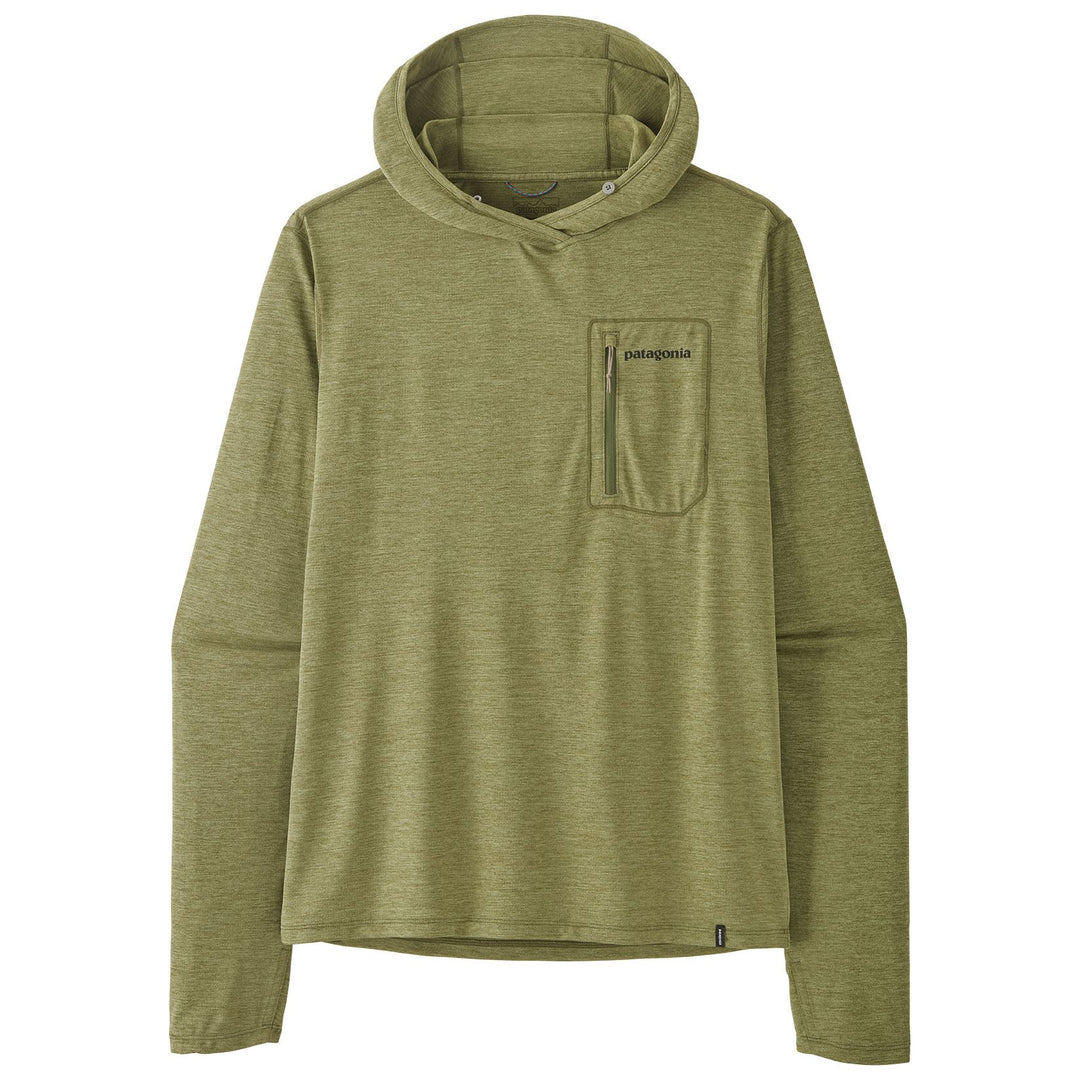 Patagonia Men's Capilene Cool Sun Hoody - Fitz Roy Trout Caper Green - Buckhorn Green X-Dye Image 02