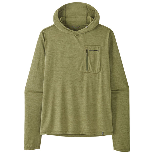 Patagonia Men's Capilene Cool Sun Hoody - Fitz Roy Trout Caper Green - Buckhorn Green X-Dye Image 02