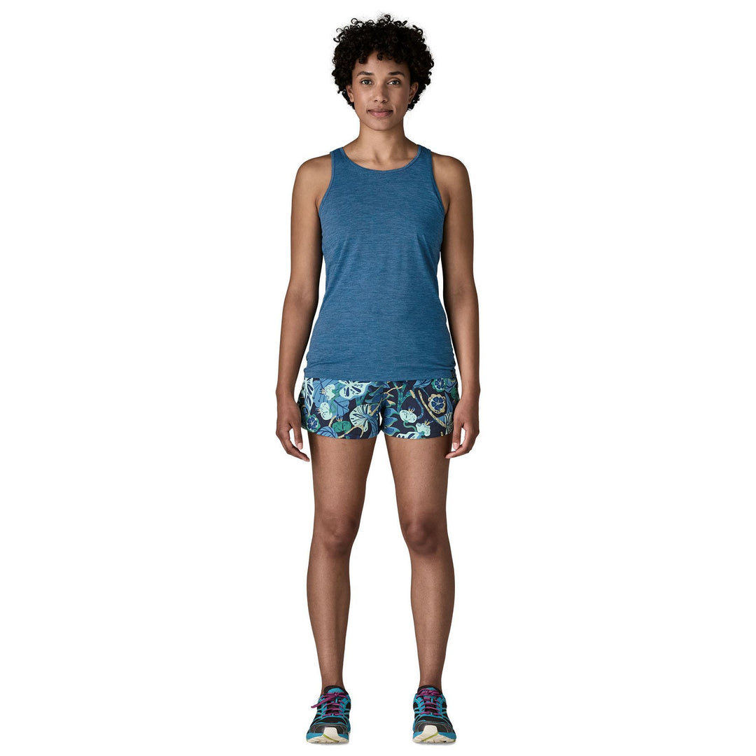 Patagonia Women's Capilene Cool Daily Tank Aquatic Blue - Light Aquatic Blue X-Dye Image 02