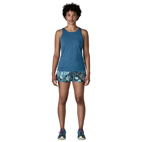 Patagonia Women's Capilene Cool Daily Tank Aquatic Blue - Light Aquatic Blue X-Dye Image 02
