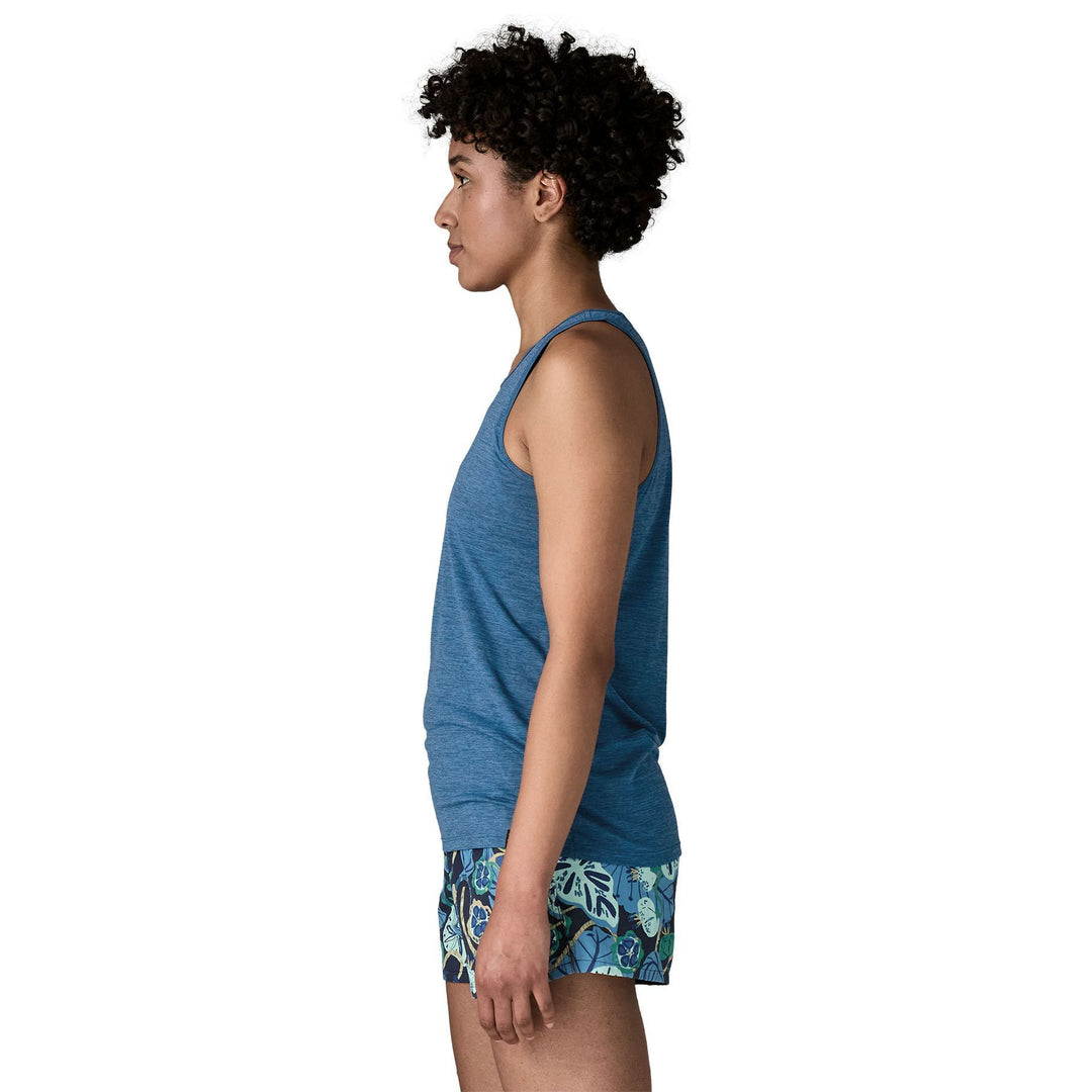 Patagonia Women's Capilene Cool Daily Tank Aquatic Blue - Light Aquatic Blue X-Dye Image 04